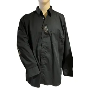 Silenzio Men's Shirt - Black - Str. 41/42 XL