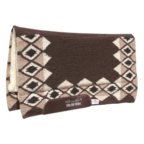 Comfort-Fit SMx Air Ride Western Pad | Quest Chocolate/Tan 3/4