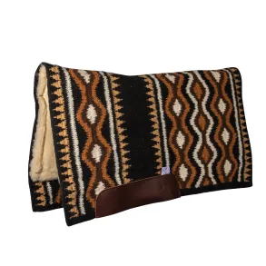 Comfort-Fit SMx Air Ride Western Pad | Rio Grande | Black/Tan