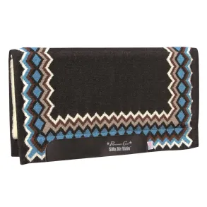 SMx Air Ride Western Pad | Shilloh Black/Teal 3/4
