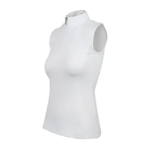 Sleeveless Tech Shirt | White