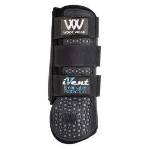 Woof Wear | iVent Event Boot Front | Black/Steel
