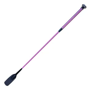 Woof Wear | Gel Fusion Riding Whip | Hi Viz Pink | 60 cm