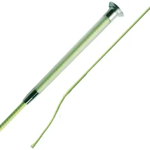 Woof Wear | Hi Vis Riding Whip | Hi Viz Lime | 110 cm