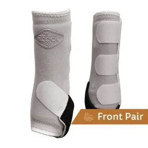DELUXE 2XCool Sports Medicine Front Boots | White