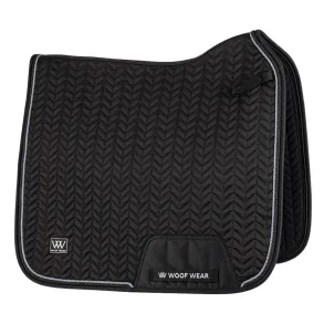 Herringbone Dressage Pad | Black 17