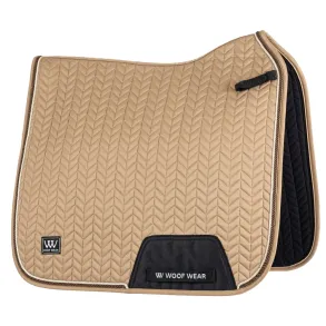 Herringbone Dressage Pad | Caramel 17