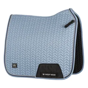 Herringbone Dressage Pad | Steel Blue 16