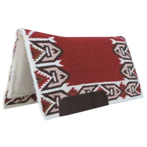 Professional's Choice Saddle Pad | Ocotillo Cardinal 1